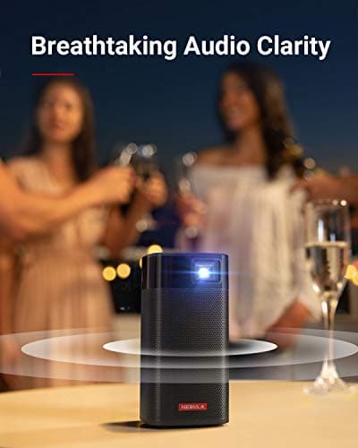 NEBULA by Anker Apollo - Mini Projector with WiFi and Bluetooth, Portable and Small, Ideal for Outdoor Movies, 6W Speaker, 100 Inch Picture, Home Theater Experience, 4Hr Video Playtime 7