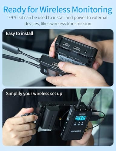 FEELWORLD F5 Prox 5.5 Inch 1600nit Field Camera Monitor with Touch 4K HDMI 3D LUT Waveform for DSLR Mirrorless Camera Help Filmmakers Photographer Outdoor Accurate Focus and Expose 7