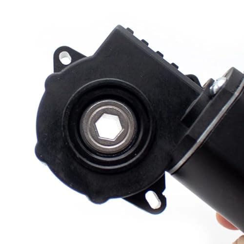 SUZLAZYR 94A10 Elevated Table Motor, Manual Control Integrated 3-Piece Kit Lift Table Motor Set Lifting Desk Accessories 40KG 107RPM,8mm Hole 7