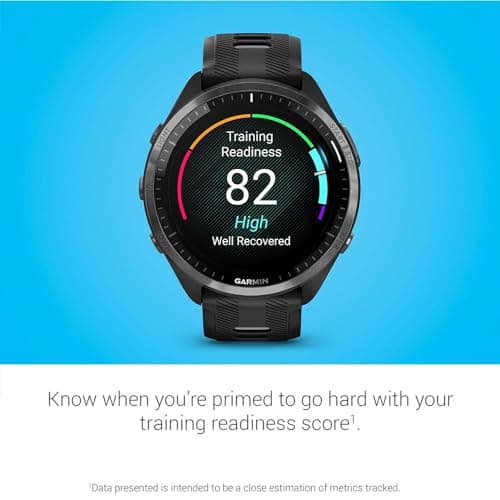 Garmin 010-02809-00 Forerunner 965 Running Smartwatch Black and Powder Gray Bundle with Deco Essentials Exclusive 26 Month CPS Enhanced Protection Pack 7