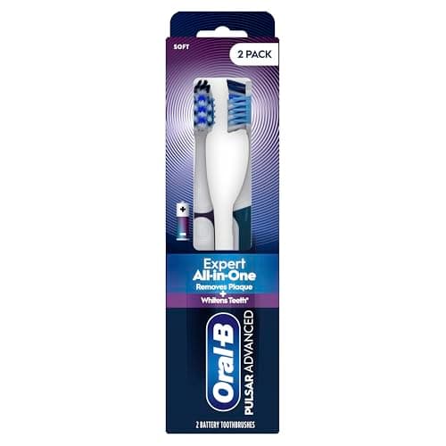 Oral-B Pulsar Advanced All-in-One Soft Toothbrush, 2 Count