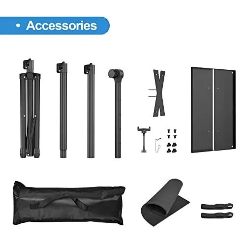 Facilife Projector Stand - Adjustable Height 22 to 63 Inches, Tripod for Laptop & Projector, Outdoor Movies 9