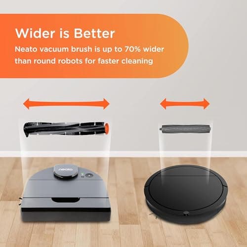 Serene Roses Neato D9 Intelligent Robot Vacuum for Carpet, Hardwood, Tile 6