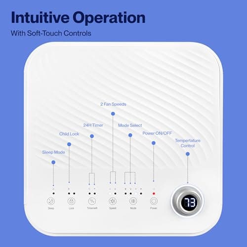DELLA Smart WiFi Enabled 10000 BTU Portable Air Conditioner Cools Up To 250 Sq. Ft. Work with Alexa,Geo Fencing Cooling, Dehumidifier & Fan Portable AC Unit w/Remote Control & Window Kit 6