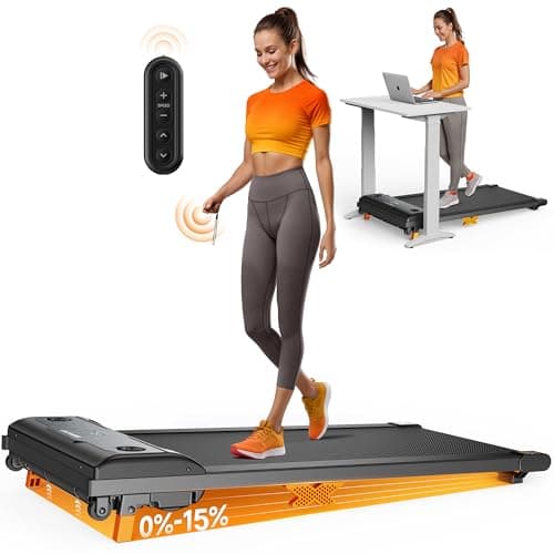 Walking Pad, Under Desk Treadmill, 3 in 1 Portable Small Exercise Walking Treadmill for Home Office