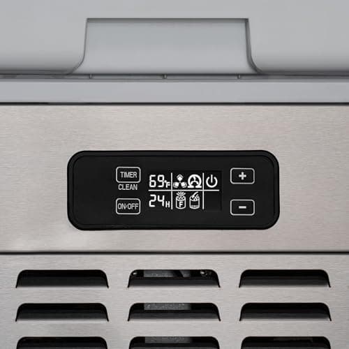 Newair 15" Undercounter Nugget Ice Maker, Pebble Ice Maker Producing 66 lbs. Daily, Built-in or Freestanding in Stainless Steel, Sonic Ice Makers for Home, Bar, Restaurant 12