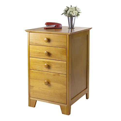 Winsome Studio File Cabinet, Honey 8