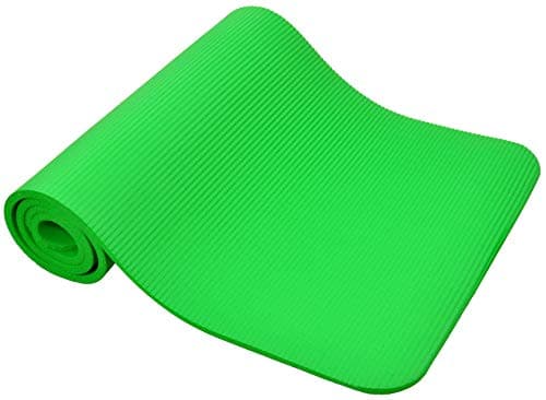 Fitvids All Purpose 1/2-Inch Extra Thick High Density Anti-Tear Exercise Yoga Mat and Knee Pad with Carrying Strap, Green 7