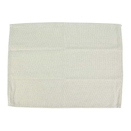 INFEI Narrow Striped Cotton Linen Blended Dinner Cloth Napkins - Set of 12 (40 x 30 cm) - for Events & Home Use (Green) 7