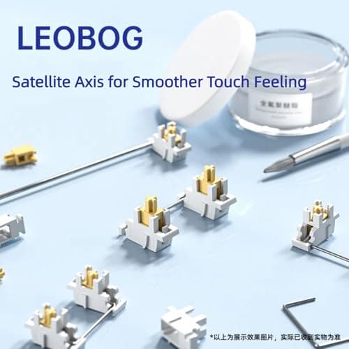 LEOBOG Hi75 Aluminum Keyboard Kit, Wired Mechanical Barebones Keyboard with Gasket Structure, Hot-Swappable Custom RGB Backlit Gaming Keyboard Frame for PC Gamer Tablet Mac Xbox PlayStation - Purple 8