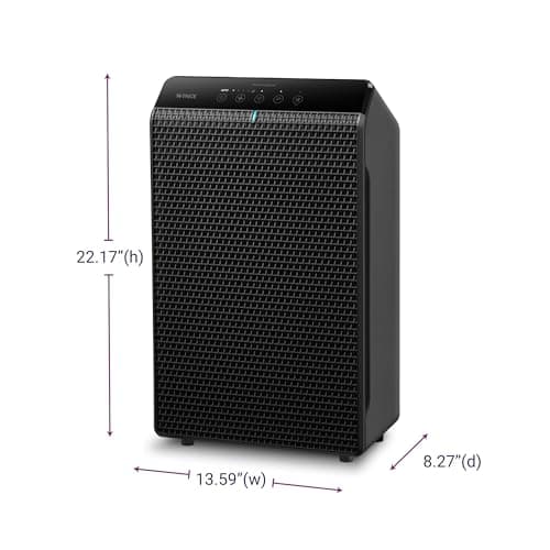 WINIX 5520 Air Purifier for Home Large Room Up to 1882 Ft² in 1 Hr With Air Quality Monitor, True HEPA, High Deodorization Carbon Filter and Auto Mode, Captures Pet Allergies, Smoke, Dust. 11