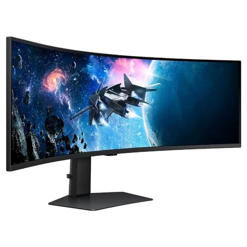 Samsung 49" Odyssey G9 G95C DQHD 240Hz DisplayHDR 1000 Curved Gaming Monitor Bundle with Tech Smart USA Elite Suite 18 Standard Editing Software Bundle + 1 Year CPS Enhanced Protection Pack 5