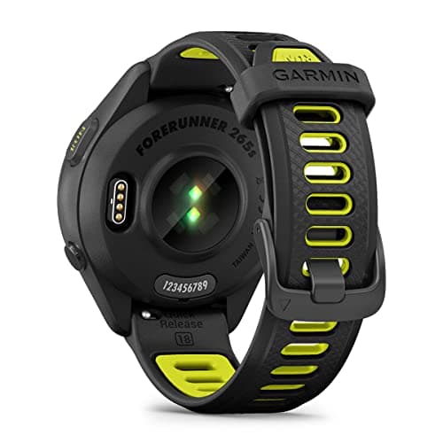 PlayBetter Garmin Forerunner 265S (Black/Amp Yellow) Running GPS Smartwatch | Bright AMOLED Display, Recovery Insights | Bundle HD Screen Protectors & Portable Charger 8