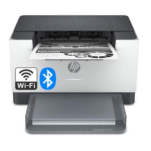 HP Laserjet M209dw Wireless Black & White Laser Printer, Single-Function, Print, Best for Home Office (Renewed)