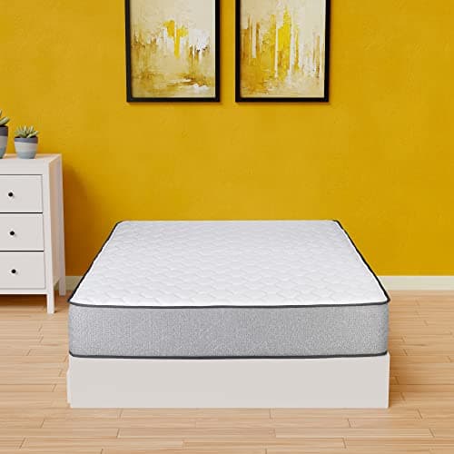 Mayton, 10-Inch Medium Firm High Density Foam Mattress, Comfortable Mattress for Cooler Sleep, Supportive & Pressure Relief, Queen