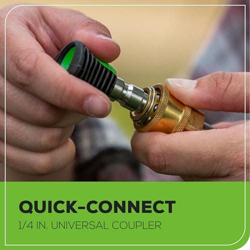 Greenworks 80V 3000 PSI Pressure Washer (2.0 GPM), (2) 4.0Ah Batteries and Dual Port Rapid Charger, Powerful Enough to Remove Pesky Dirt and Grime on Siding, Fences, Patios, Driveways, and Sidewalks 6