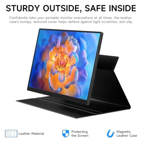 AYY 16" 2.5K 120Hz Portable Monitor, 2560x1600 HDR IPS Display, QHD 100% sRGB, USB-C & HDMI, Eye Care External Second Screen, for Laptop/PC/Phone/PS4/5/Xbox/Switch 6