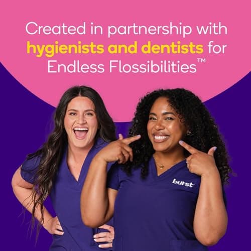 BURST Kids Water Flosser (Dinosaur) | Cordless & Rechargeable Water Flosser for Teeth | 3 Gentle Pressure Modes | Silicone Safety Tip | Braces-Friendly | Fun, Kid-Safe Design | 155mL Water Tank 5