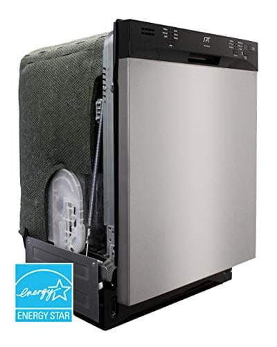 SPT SD-6501SS 24″-wide Built-In Stainless Steel Tall Tub Dishwasher with ENERGY STAR, Heated Drying, 6 Wash Programs and 14 Plate Settings – Stainless 5