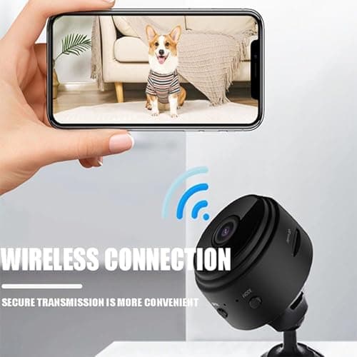 Guardhouse Camera-Guardhouse Watcheye Security Camera, 1080P HD Magnetic Mini Wireless WiFi Cameras,Portable Home Surveillance System (1pcs) 5