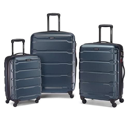 Samsonite Omni PC Hardside Expandable Luggage with Spinner Wheels, Teal, Carry-On 20-Inch 6