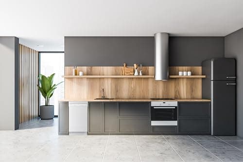 Honeywell 18 Inch Dishwasher with 8 Place settings, 6 Washing Programs, Stainless Steel Tub, UL/Energy Star- White 6