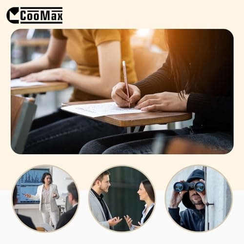 COOMAX Mini Hidden Spy Earphone Wireless Earpiece Headset Microphone Detection 6