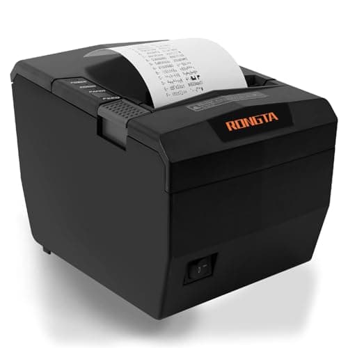 Rongta POS Receipt Printer, 80mm Thermal Printer with USB/Serial/Ethernet and Auto Cutter for Kitchen and Retail Use, Cash Drawer Support for Windows/Mac/Linux (RP327) 9