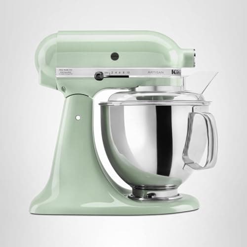 KitchenAid Artisan Series 5 Quart Tilt Head Stand Mixer with Pouring Shield KSM150PS, Pistachio 6