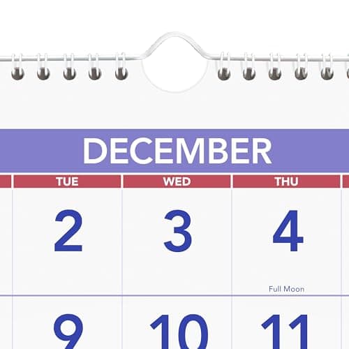 AT-A-GLANCE 2026 Wall Calendar, 12" x 27", Large, Vertical, 3-Month Reference (PM112826) 4