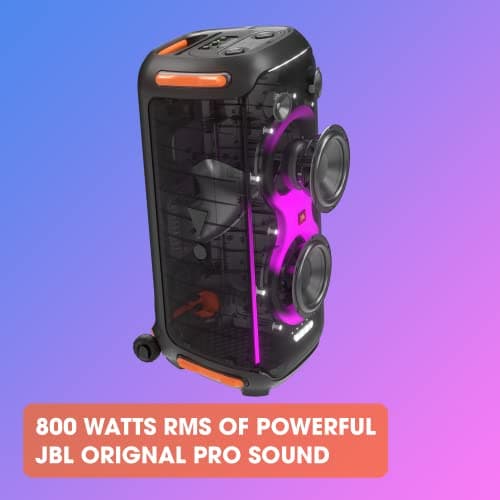 JBL PartyBox 710 - Party Speaker with Powerful Sound, Built-in Lights and Extra deep bass (Renewed) 3