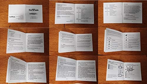 Zacurate 500C Elite Fingertip Pulse Oximeter Blood Oxygen Saturation Monitor with Silicon Cover, Batteries and Lanyard (Mystic Black) 8