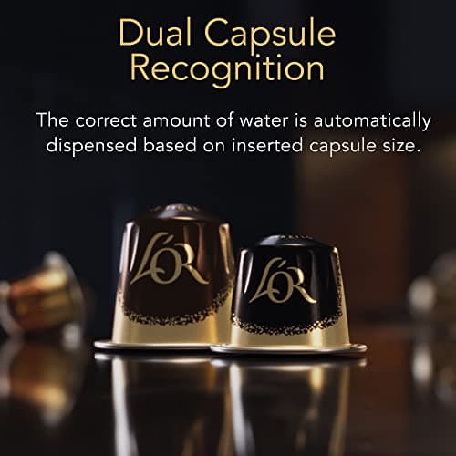 L'OR Barista System Coffee and Espresso Machine Combo by Philips, Matte Black 7