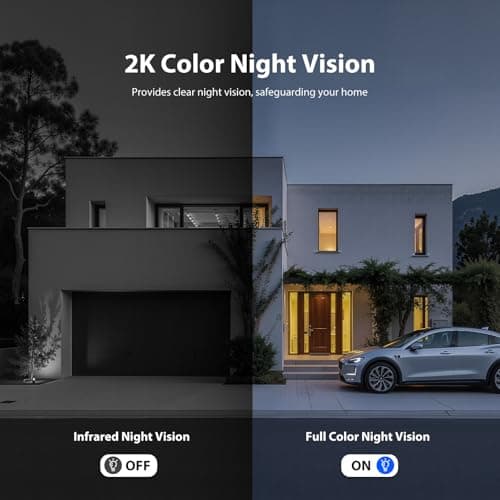 Onforu Floodlight Camera Outdoor, 5500-Lumen 2K HD Smart Security Flood Light Surveillance Cam Wired, Custom Motion Detection Zones & Light Alerts, Color Night Vision, 2-Way Audio, 24/7 Record 6