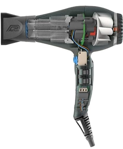 Parlux Digitalyon Hair Dryer with Magic Sense Diffuser - Silver 5