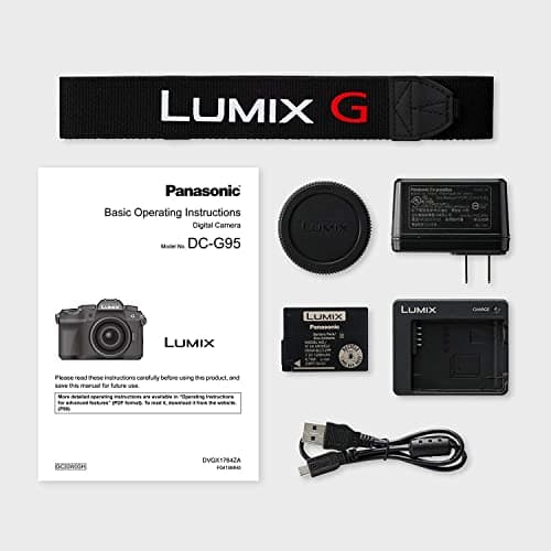 Panasonic LUMIX G95D 20.3 Megapixel Mirrorless Camera, 12-60mm F3.5-5.6 Micro Four Thirds Lens, 5-Axis Dual I.S. 2, 4K 24p 30p Video, Pre-Installed V-Log L, 3” OLED Touchscreen - DC-G95DMK(Black) 15