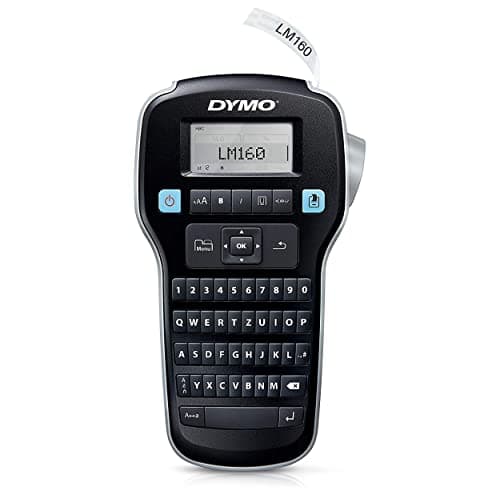 DYMO LabelManager 160 Portable Labelling Device | Labelling Device with QWERTZ Keyboard | Easy Text Editing