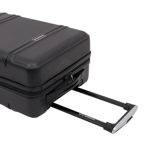 Travelers Club Skyline Spinner Luggage, Black, 20-Inch Carry-On 6