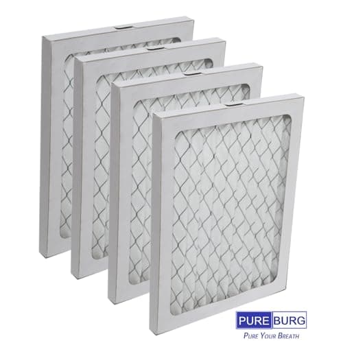 PUREBURG Replacement Filter Compatible with Honeywell TrueDRY DH65 DR65 Dehumidifier, Replace Part 50049537-002/U & 50049537-005,4-Pack MERV 11 5