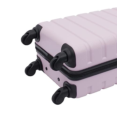 Wrangler 22" Hardside Spinner Carry-On Luggage, Lilac 5