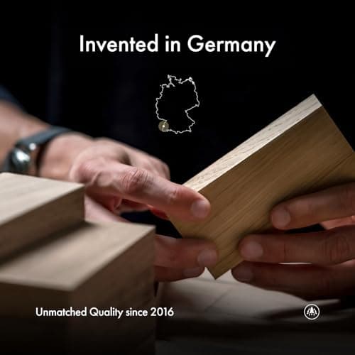 HORL 2 Oak Kitchen Knife Sharpener for Razor Sharp Edges Made in Germany - Rolling Sharpener for knives - Rolling Knife Sharpening Kit with Magnetic Holder with 15 & 20 Degrees 4