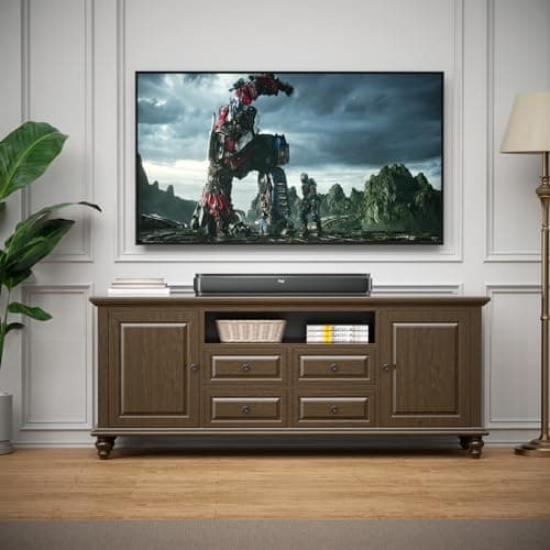 MAGNEMA 2.1ch 80W Sound Bar for TV with Dolby Audio and Built-in Subwoofer, Bluetooth TV Speaker Soundbar with HDMI-ARC and Optical Connectivity, Enhanced Clarity and Balanced Bass, Black 8