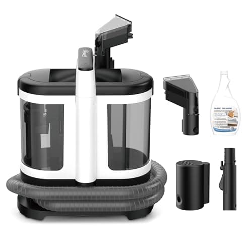 Rosewill Multi-Purpose Portable Carpet and Upholstery Cleaner, Powerful Suction 11 Kpa Spot Cleaner, 450W Motor, Car and Auto Detailer, Stain and Spot Remover; Versatile Use: Carpet, Sofa, Pet Hair