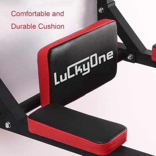 Multifunctional Wall Mounted Pull Up Bar, Heavy Duty Steel Chin Up Bar,Dip Station for Indoor Workout 7