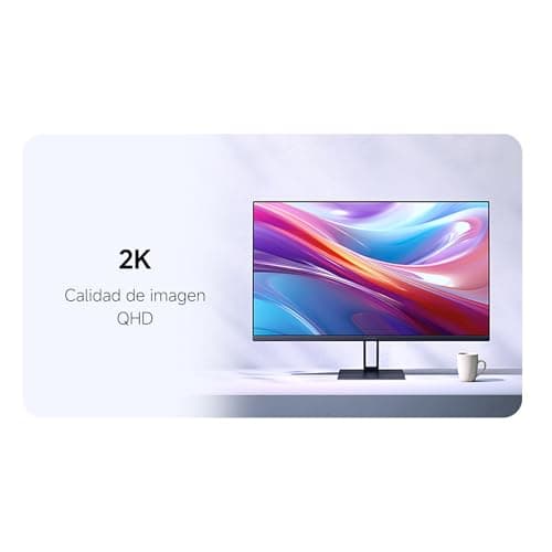 XIAOMI 2K Monitor A27Qi - 27-inch QHD IPS Computer Display, 100Hz Refresh Rate, ΔE<2 Color Accuracy, 95% DCI-P3, 100% sRGB, Low Blue Light Mode, Adjustable Stand, for Home and Office 7