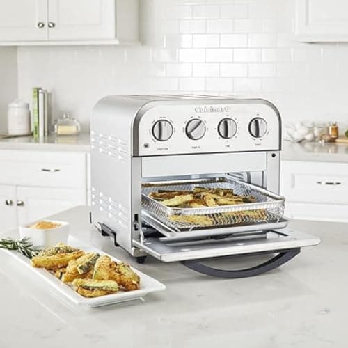 Cuisinart TOA-28 Compact Convection Airfryer Toaster Oven (Stainless Steel, Renewed) 6