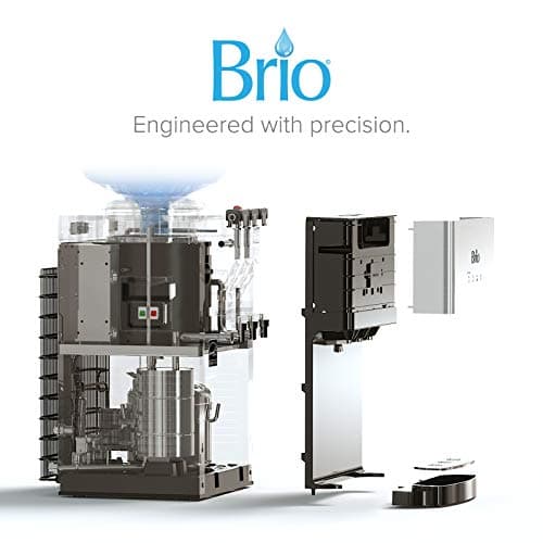 Brio Limited Edition Top Loading Countertop Water Cooler Dispenser with Hot Cold and Room Temperature Water. UL/Energy Star Approved 5