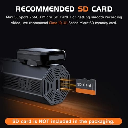 Dash Cam, 2.5K Dash Cam Front, VEEMENT Dash Camera for Cars, 1440P Car Dash Camera with APP, WiFi Dash Cams with WDR Night Vision, 24/7 Parking Monitor Dashcam, 160°Wide, G-Sensor, Mini Car Camera 7