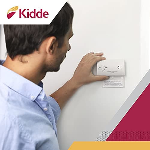 Kidde Carbon Monoxide Detector, Battery Powered CO Alarm with LEDs, Test-Reset Button, Low Battery Indicator, Portable 11