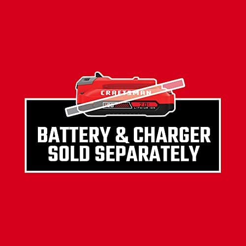 CRAFTSMAN V20 Caulk Gun, No Drip, Cordless, with anti-drip and variable speed, Tool Only (CMCE600B) 7